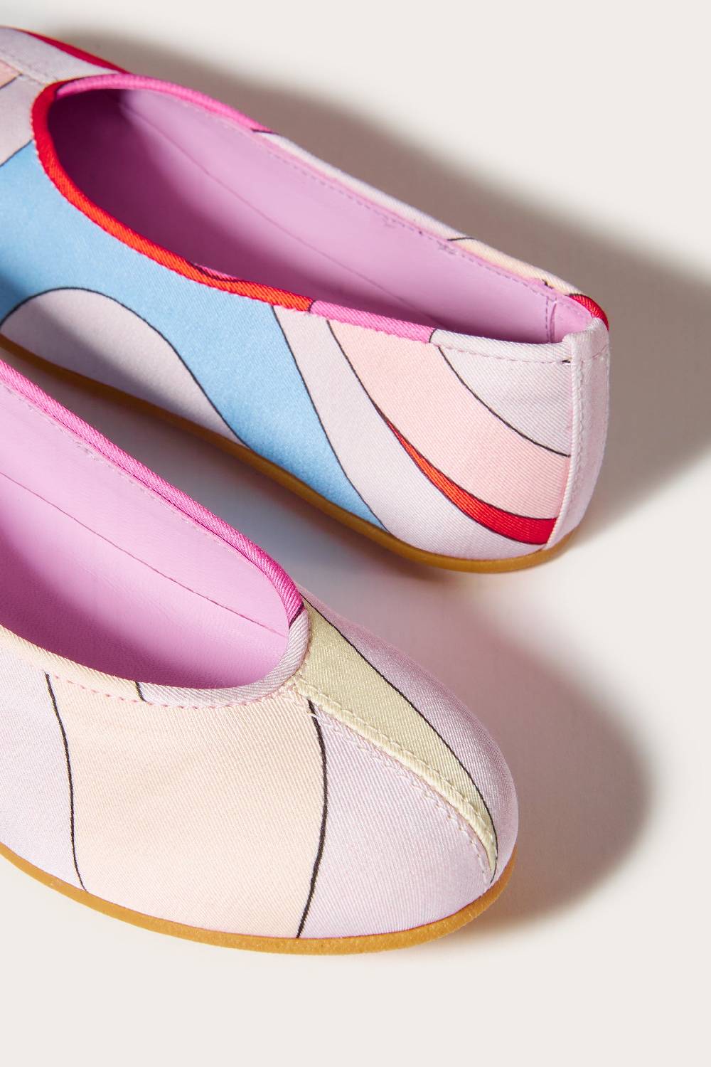 Pucci Ballerine con stampa Marmo Sottocosto