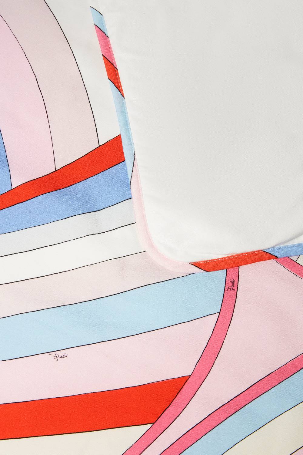 Pucci Coperta neonato con stampa Iride Economico