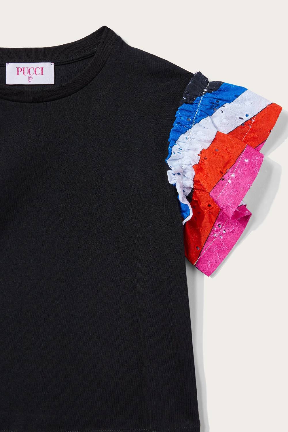 Pucci T-shirt con inserti Iride Online