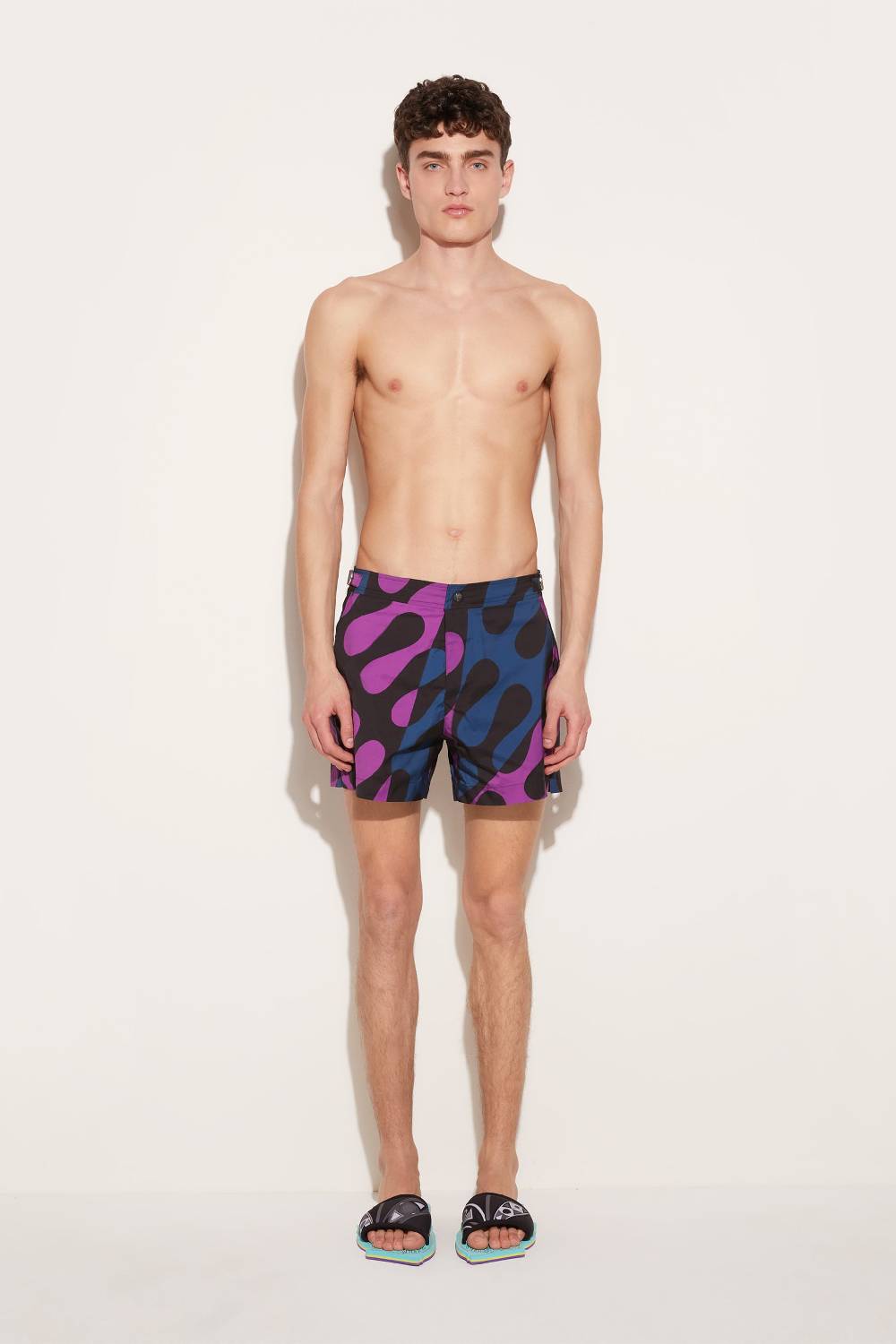 Pucci Shorts da mare con stampa Leocorno In Saldo