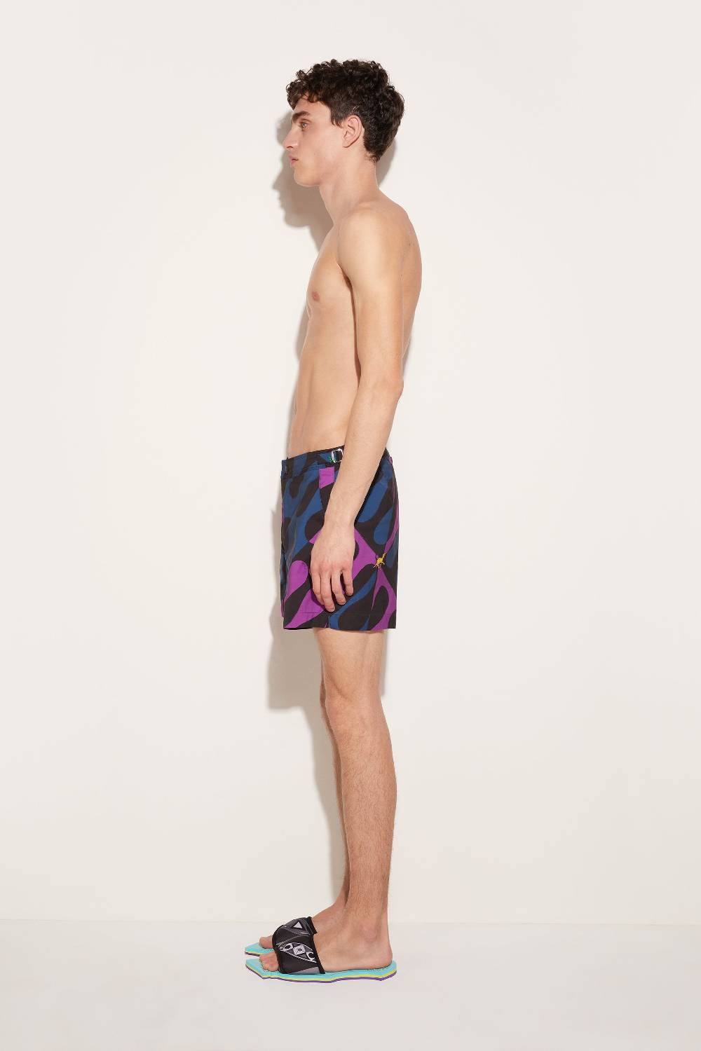 Pucci Shorts da mare con stampa Leocorno In Saldo