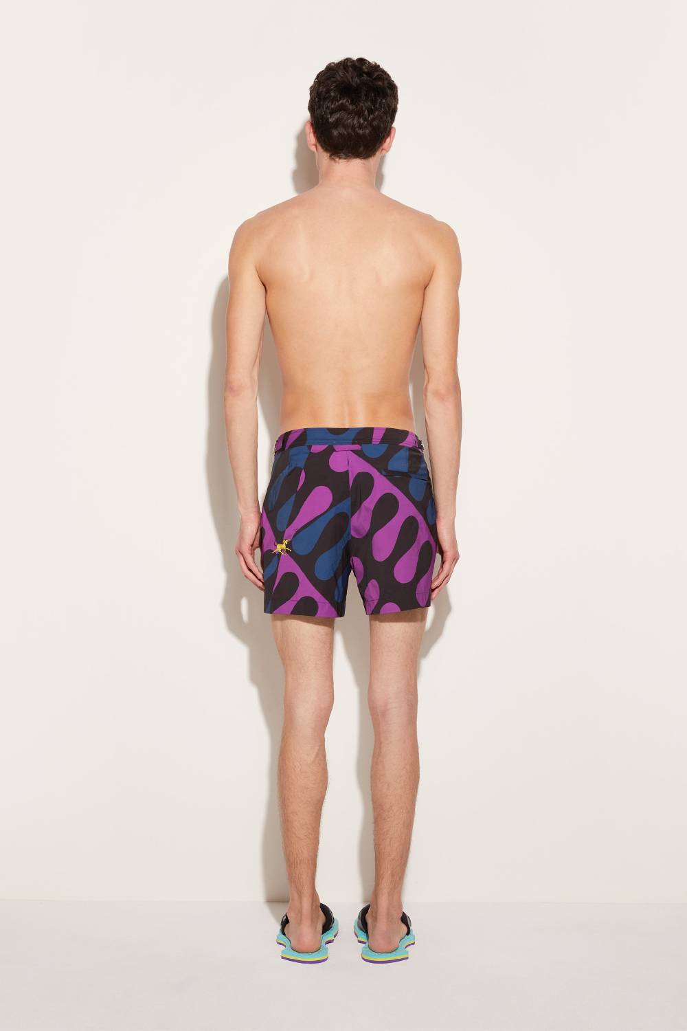Pucci Shorts da mare con stampa Leocorno In Saldo