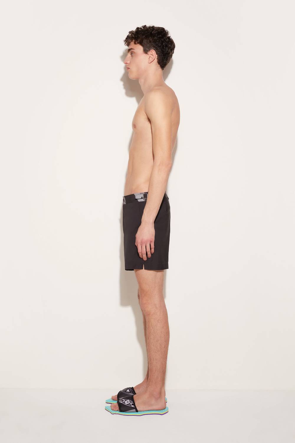 Pucci Shorts da mare con finiture Iride Nuova