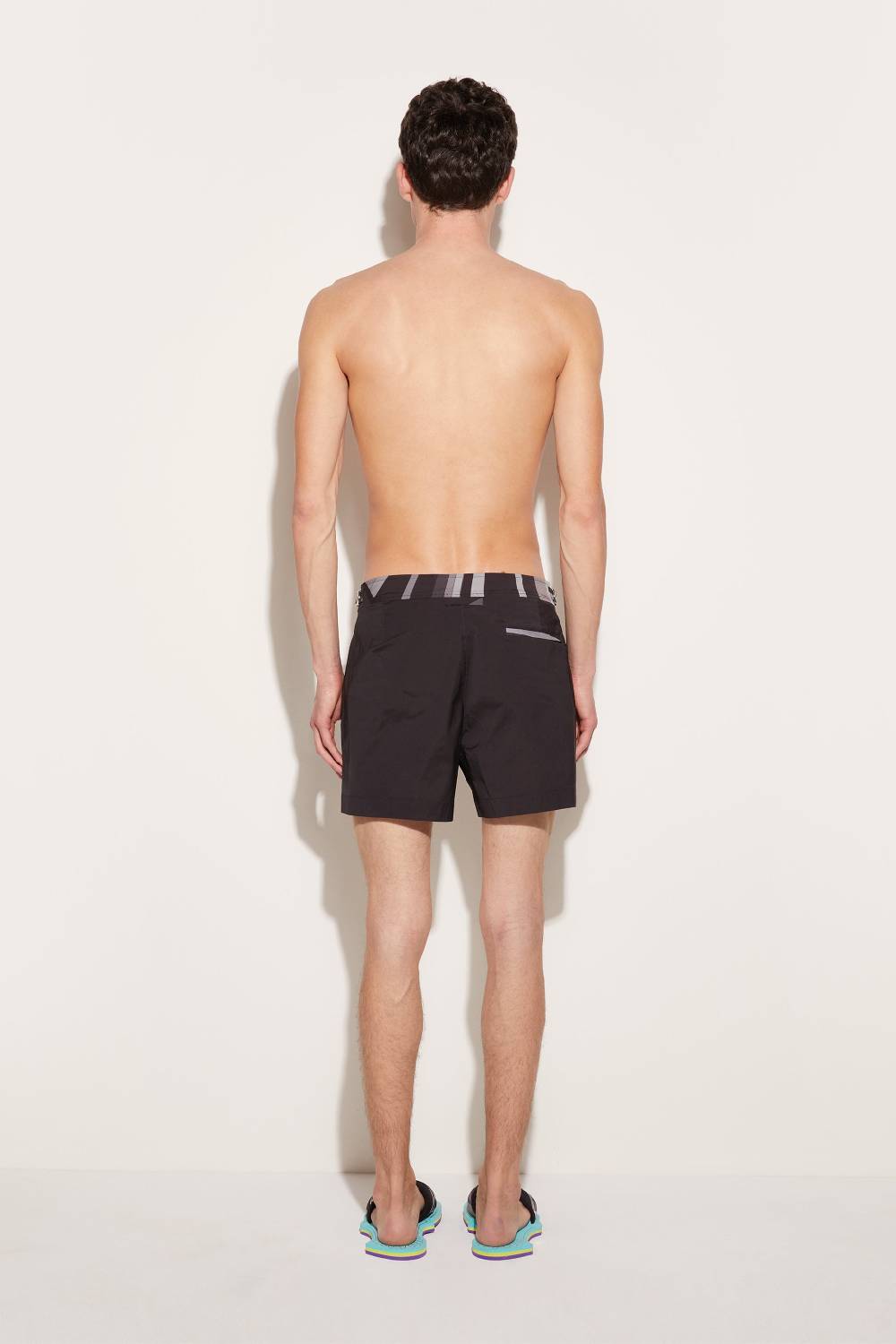 Pucci Shorts da mare con finiture Iride Nuova