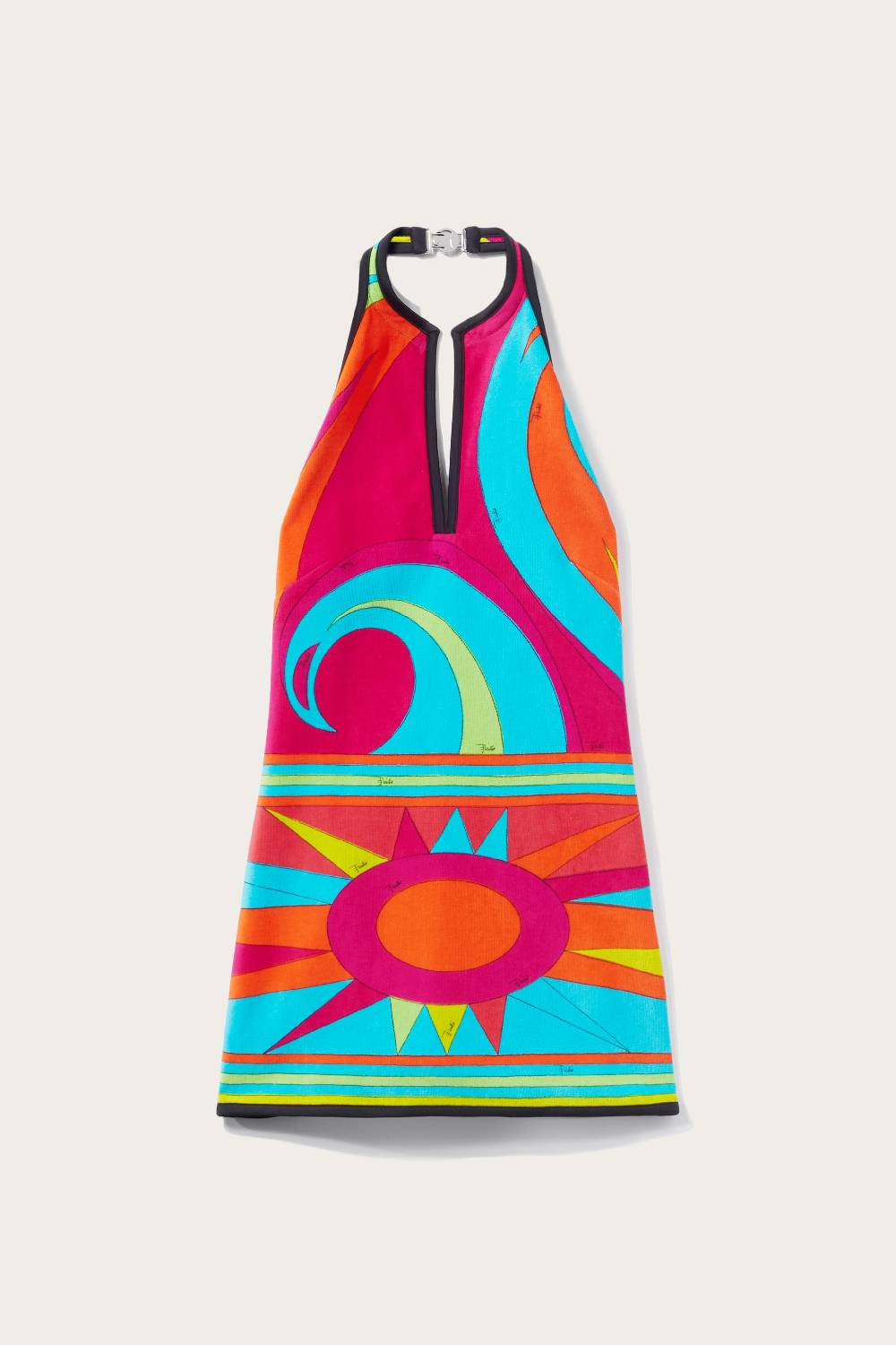 Pucci Mini abito con stampa Cigni In Linea