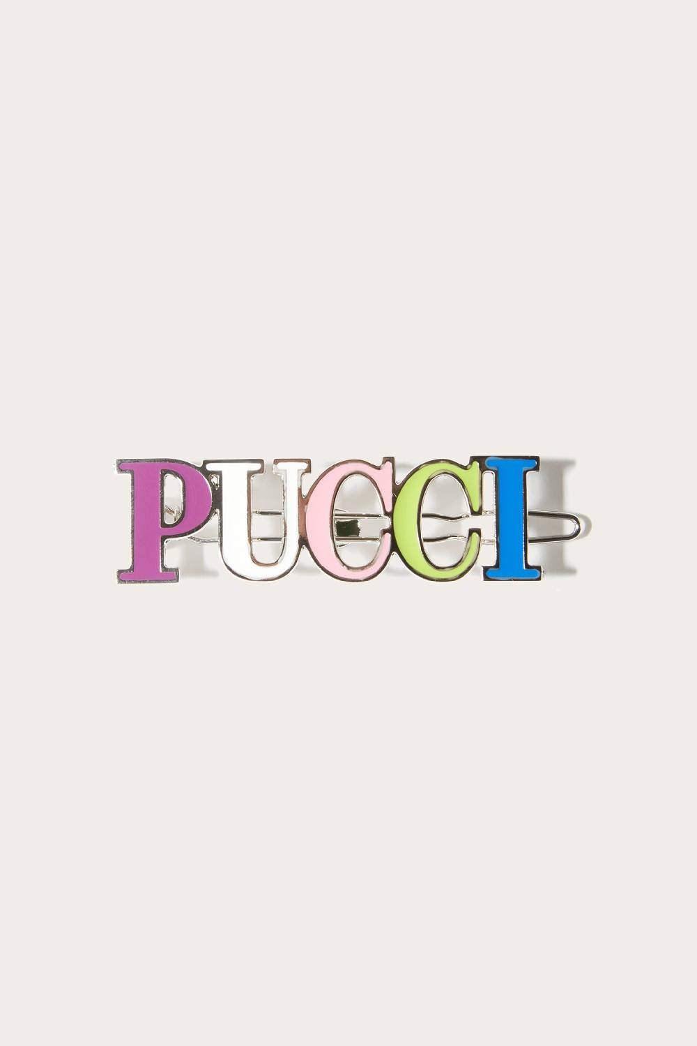 Pucci Fermaglio con logo Qualità Garantita