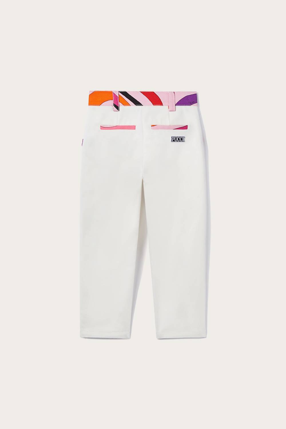 Pucci Pantaloni con finiture Marmo Saldi Di Fabbrica