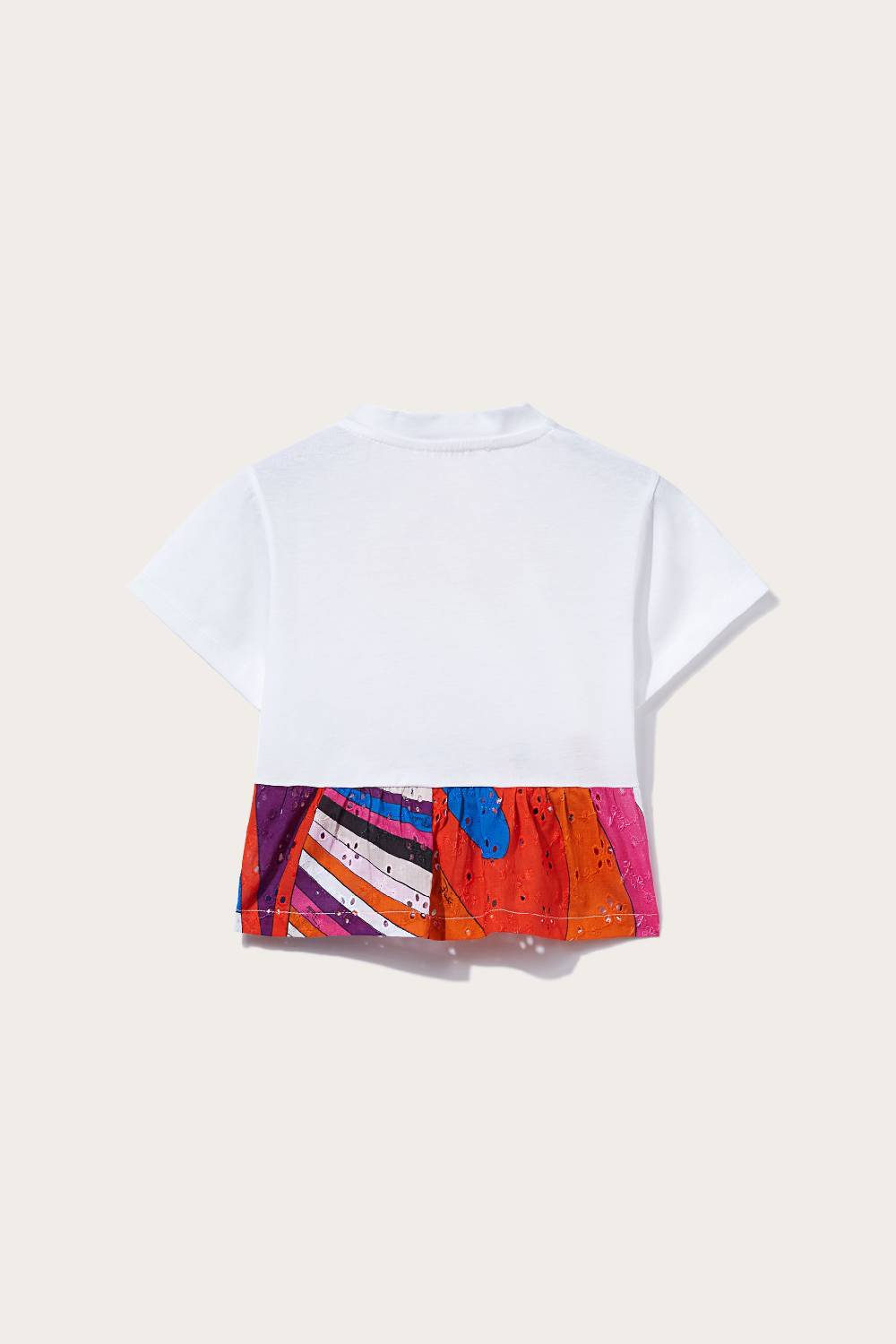 Pucci T-shirt con inserto Iride Nuova