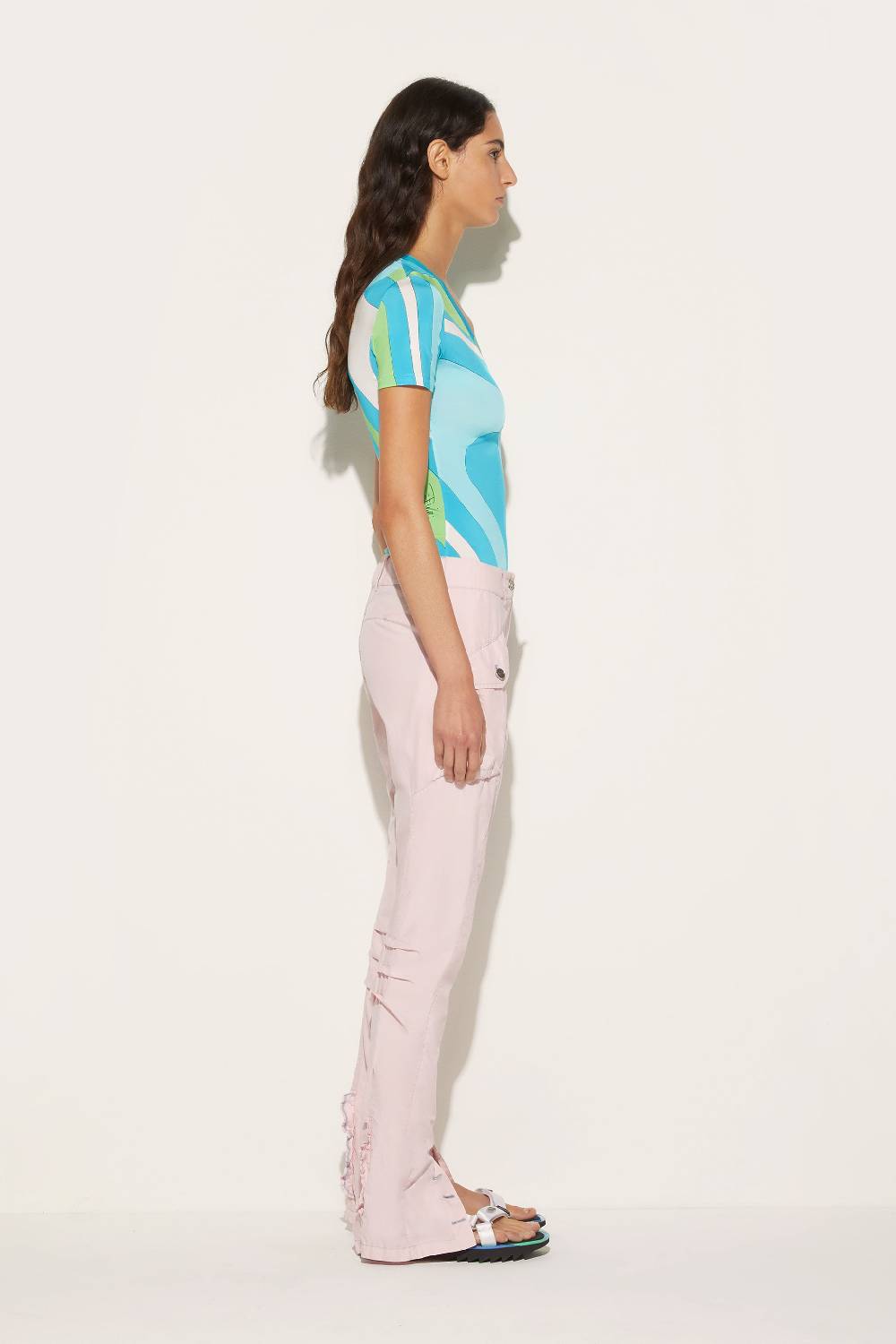 Pucci T-shirt con stampa Marmo Nuovo
