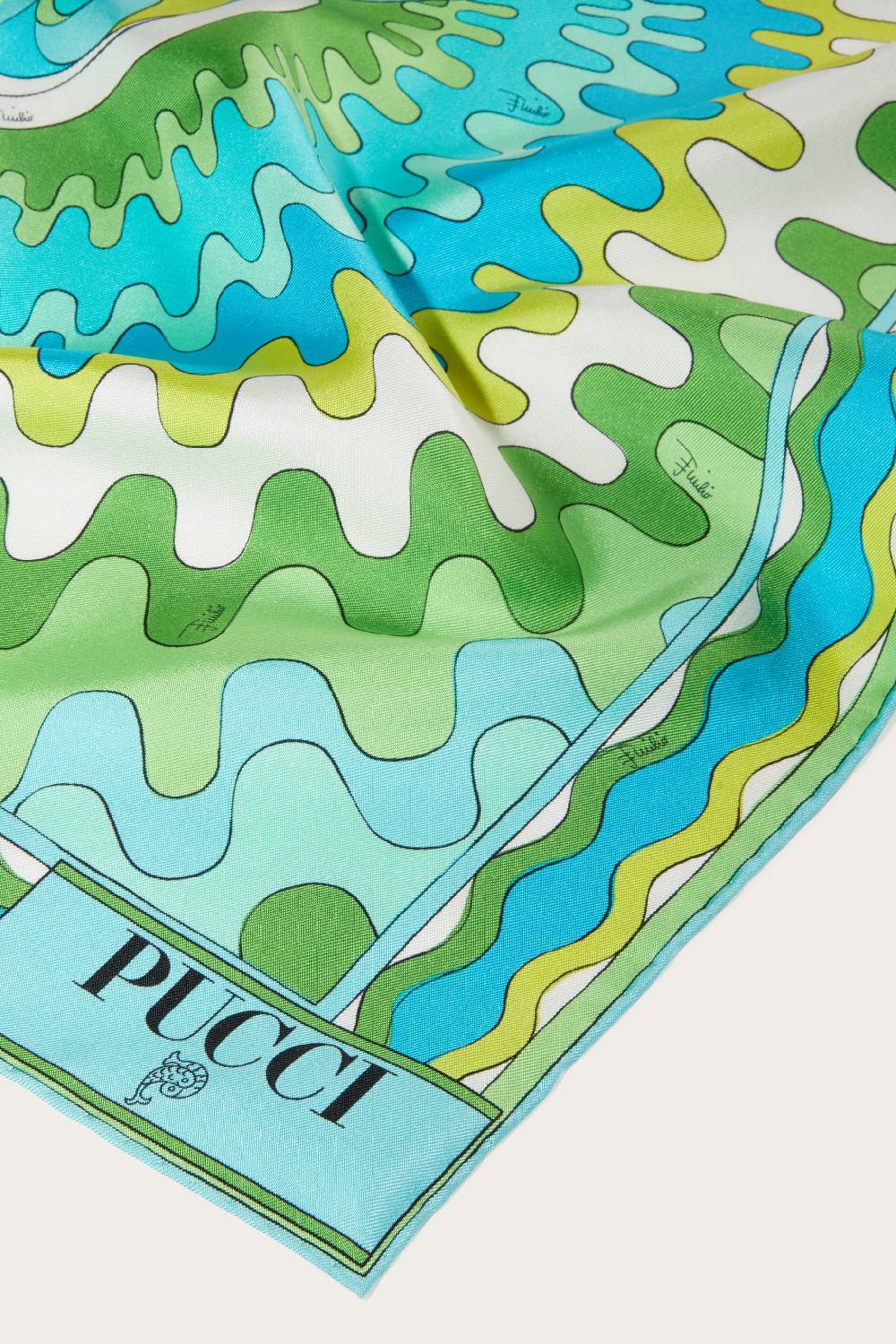 Pucci Foulard in seta con stampa Bersaglio Fino Al -60%