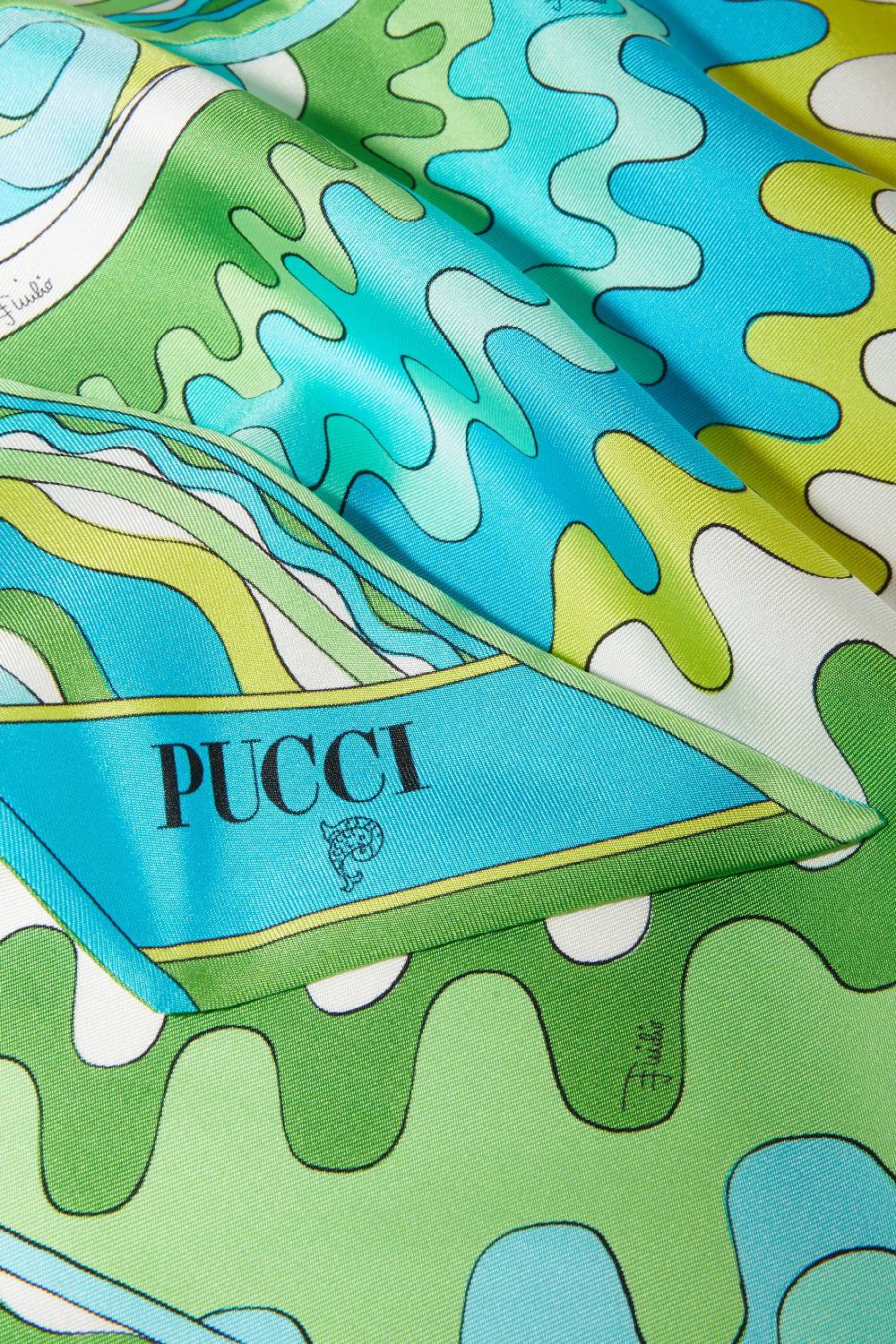 Pucci Foulard in seta con stampa Bersaglio Fino Al -60%