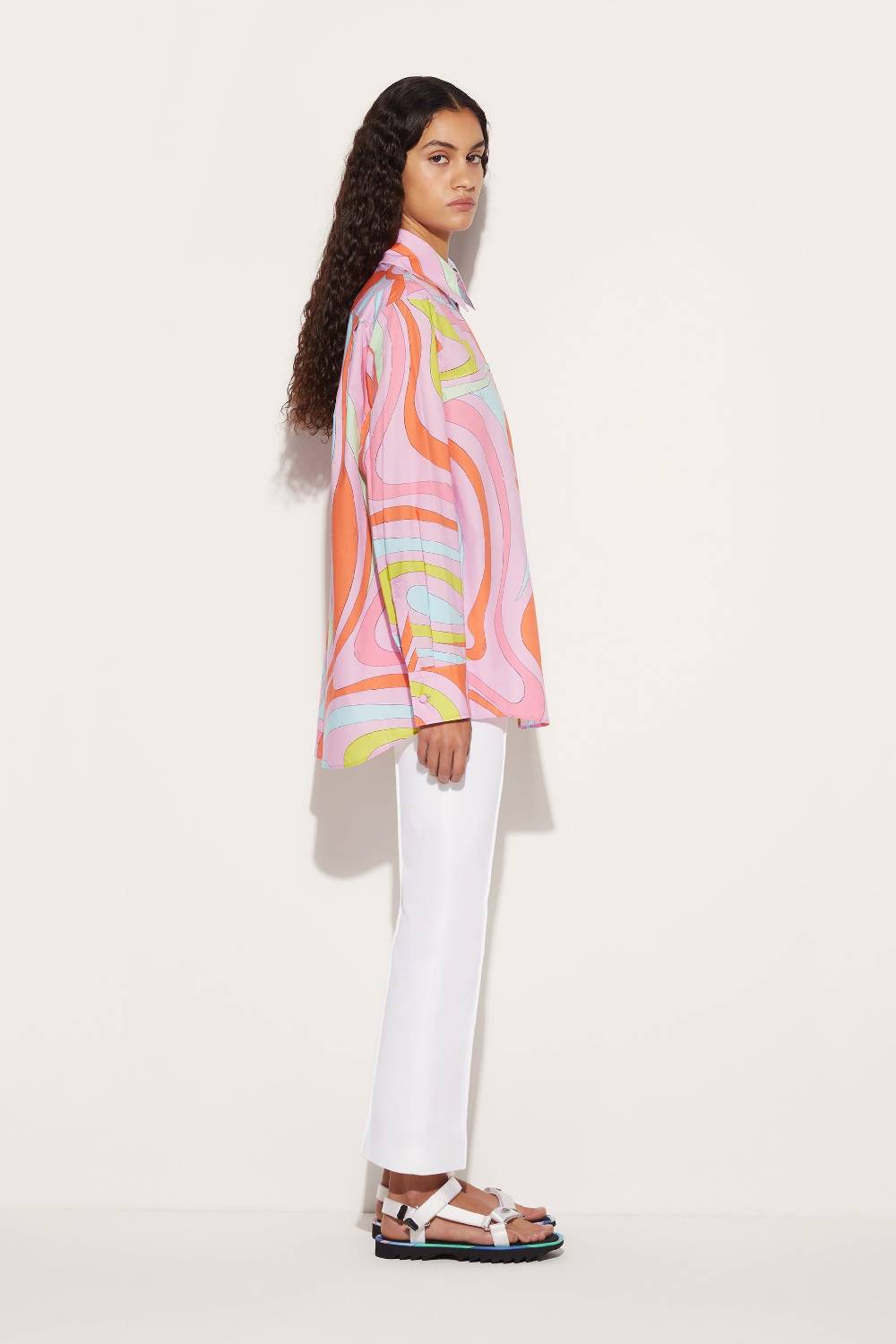 Pucci Camicia con stampa Marmo Sottocosto