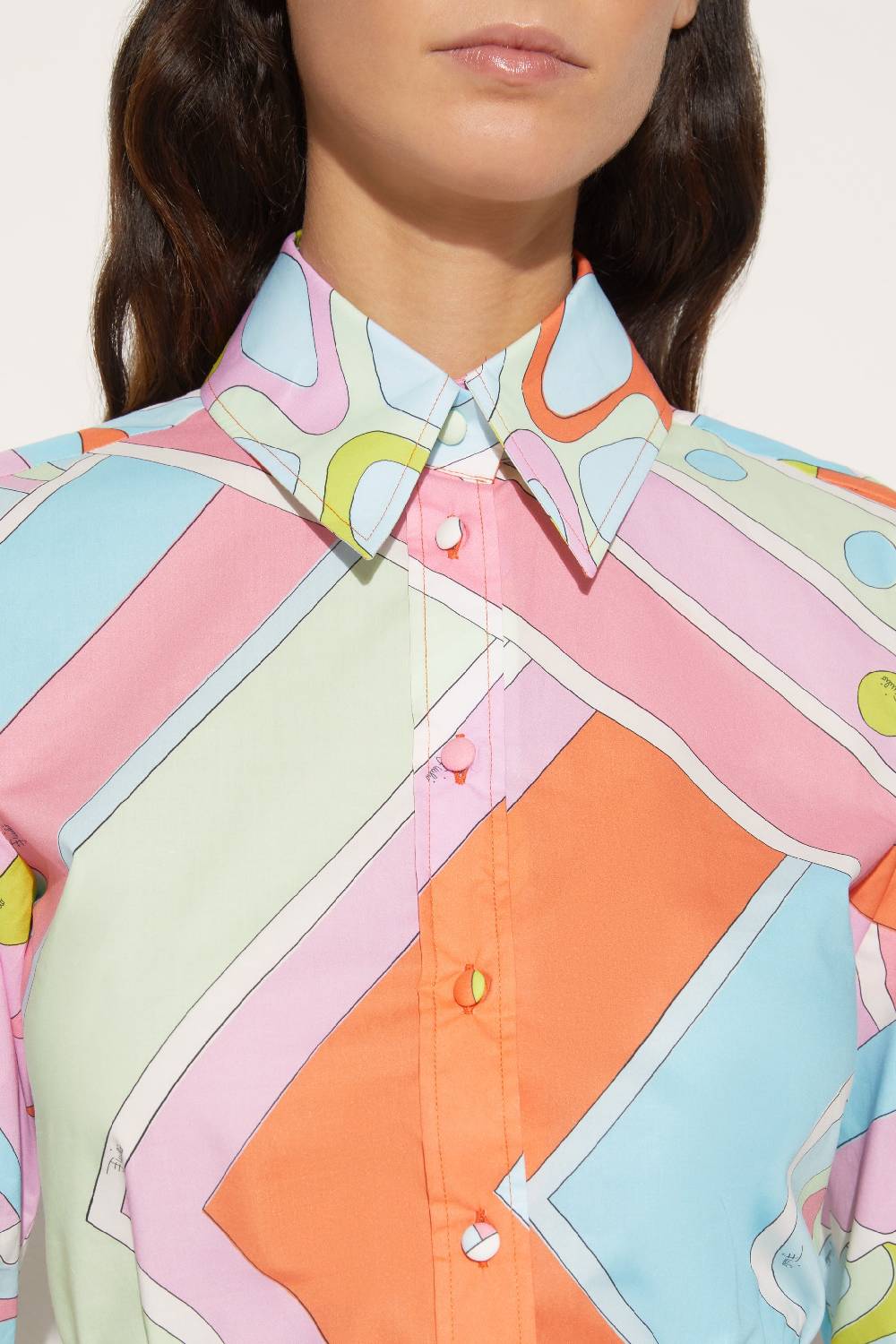 Pucci Camicia con stampa Vivara Sconto