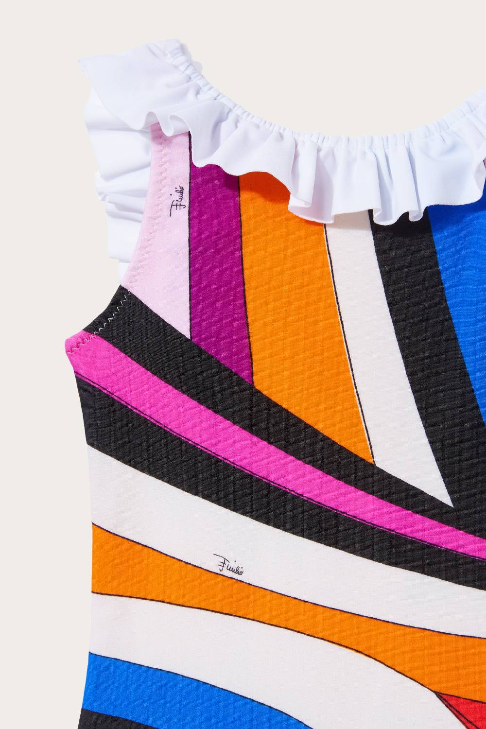 Pucci Costume con stampa Iride Online