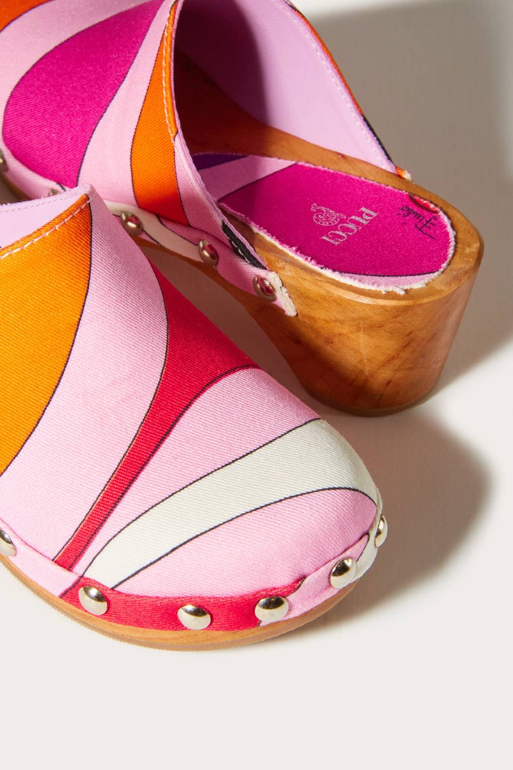 Pucci Clogs con stampa Marmo Saldi