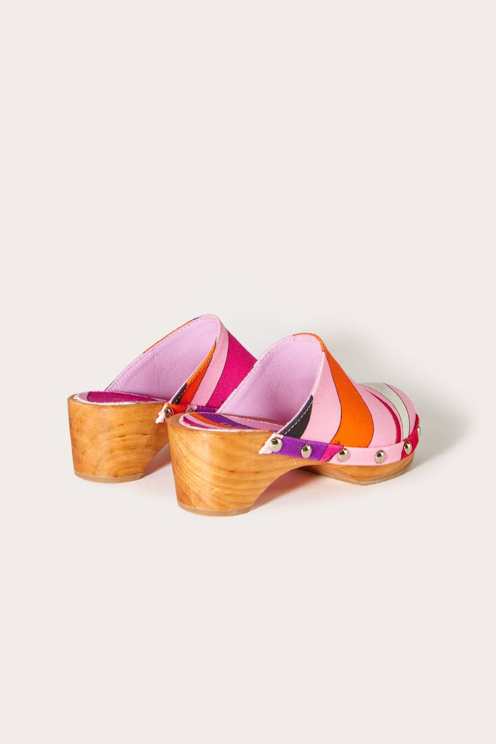 Pucci Clogs con stampa Marmo Saldi