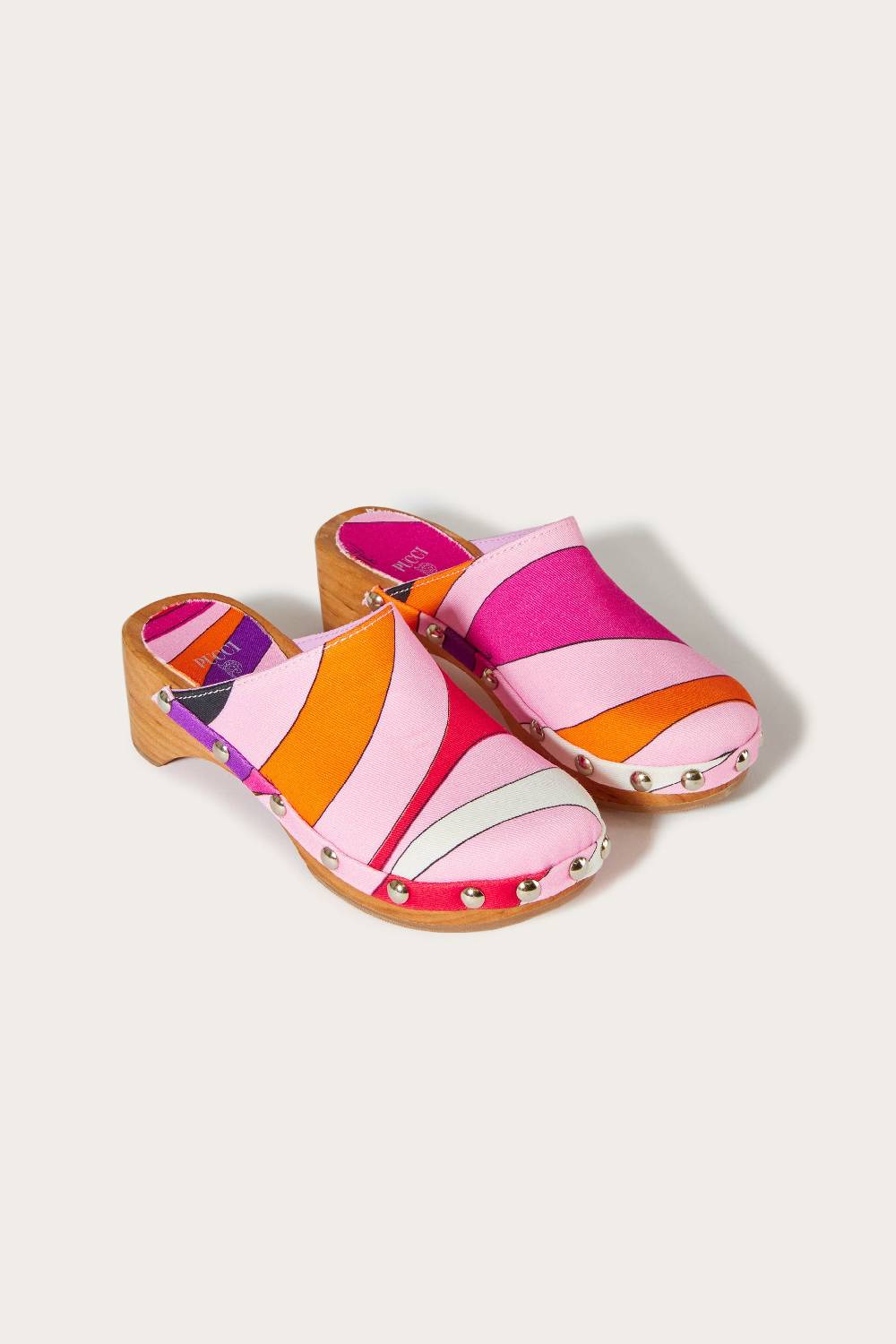 Pucci Clogs con stampa Marmo Saldi