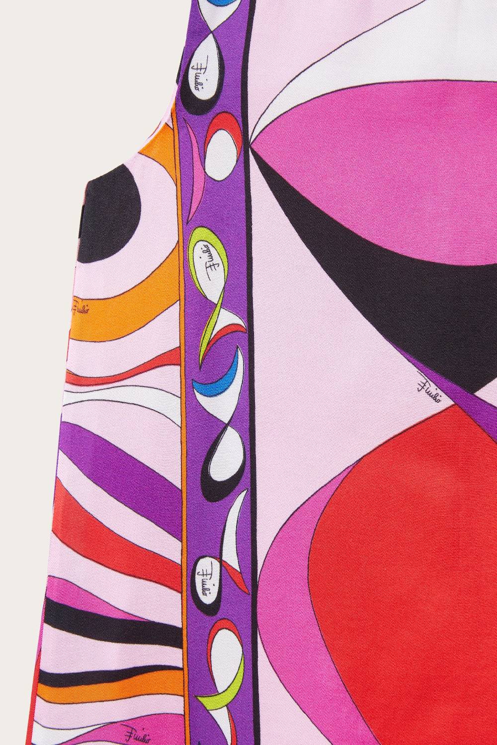 Pucci Abito con stampe Pesci e Marmo Hotsell
