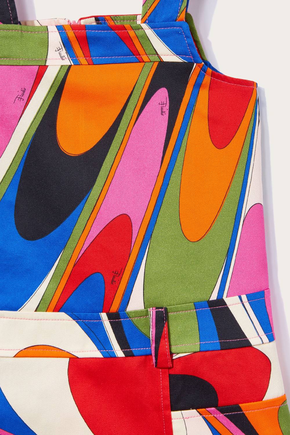 Pucci Abito con stampa Onde Acquista Ora