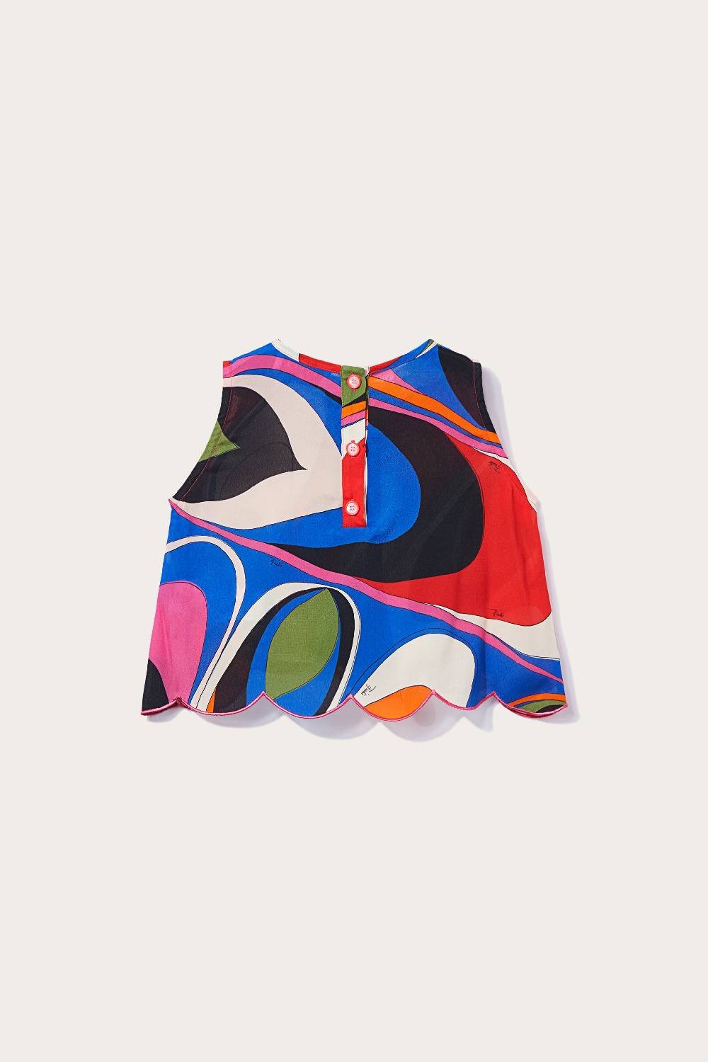 Pucci Top con stampa Onde Italy