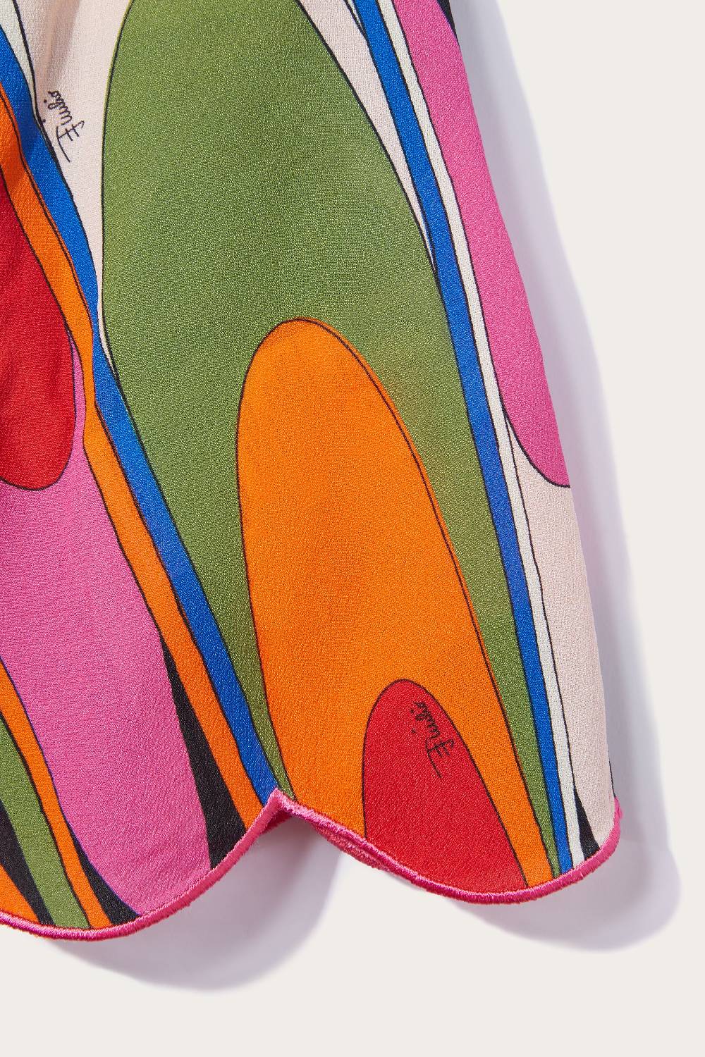 Pucci Top con stampa Onde Italy