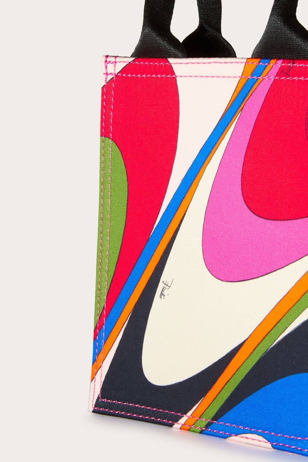 Pucci Borsa tote con stampa Onde Italia