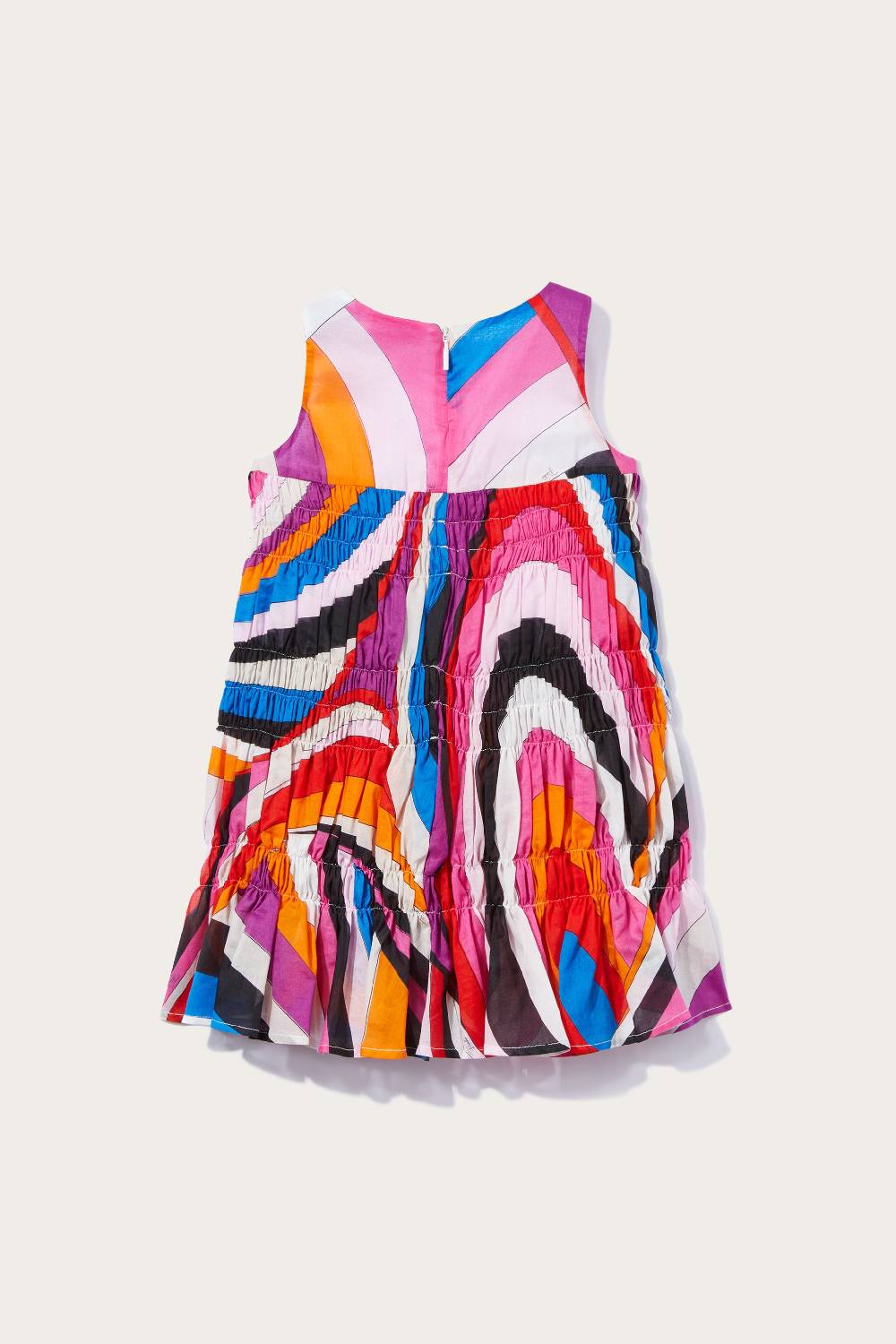 Pucci Abito a punto smock con stampa Iride 2025