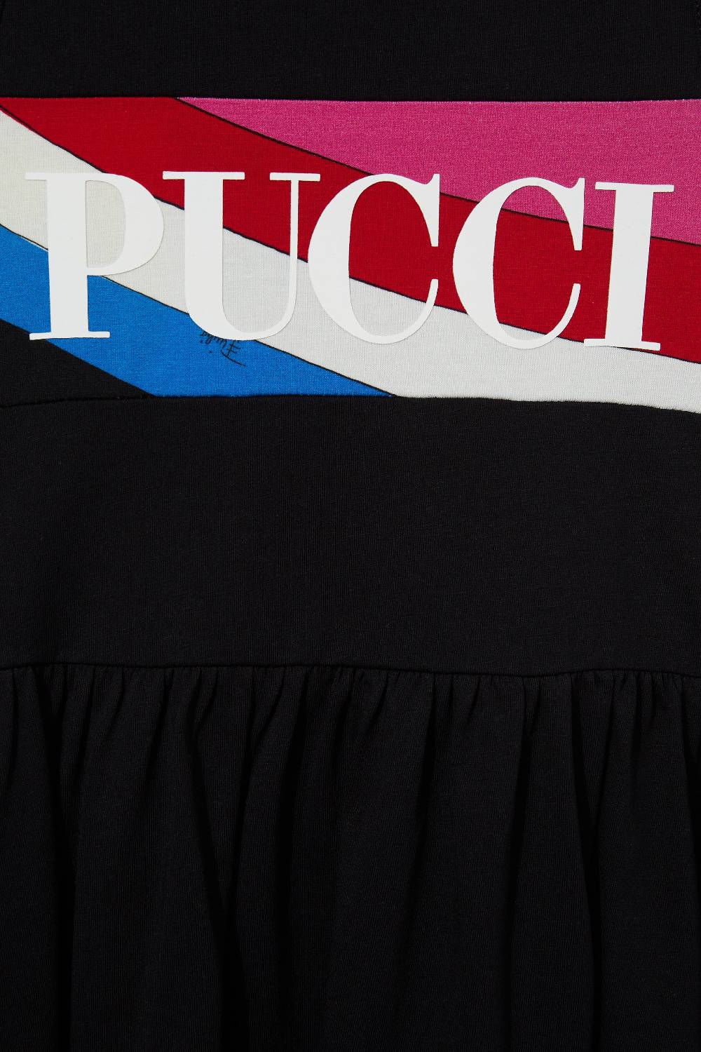 Pucci Abito con logo In Linea