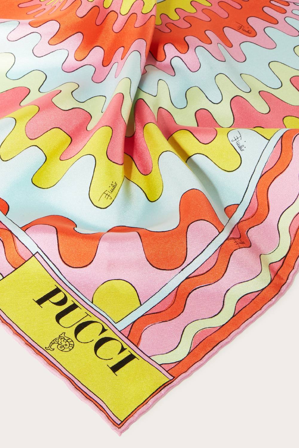 Pucci Foulard in seta con stampa Bersaglio Affare Del Giorno