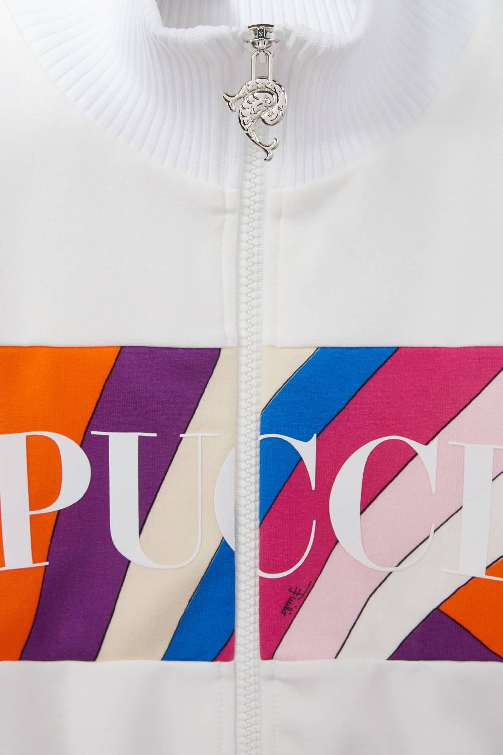 Pucci Felpa con inserto Iride Offerta