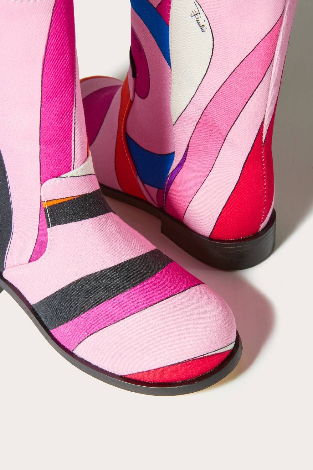 Pucci Stivali con stampa Marmo Outlet