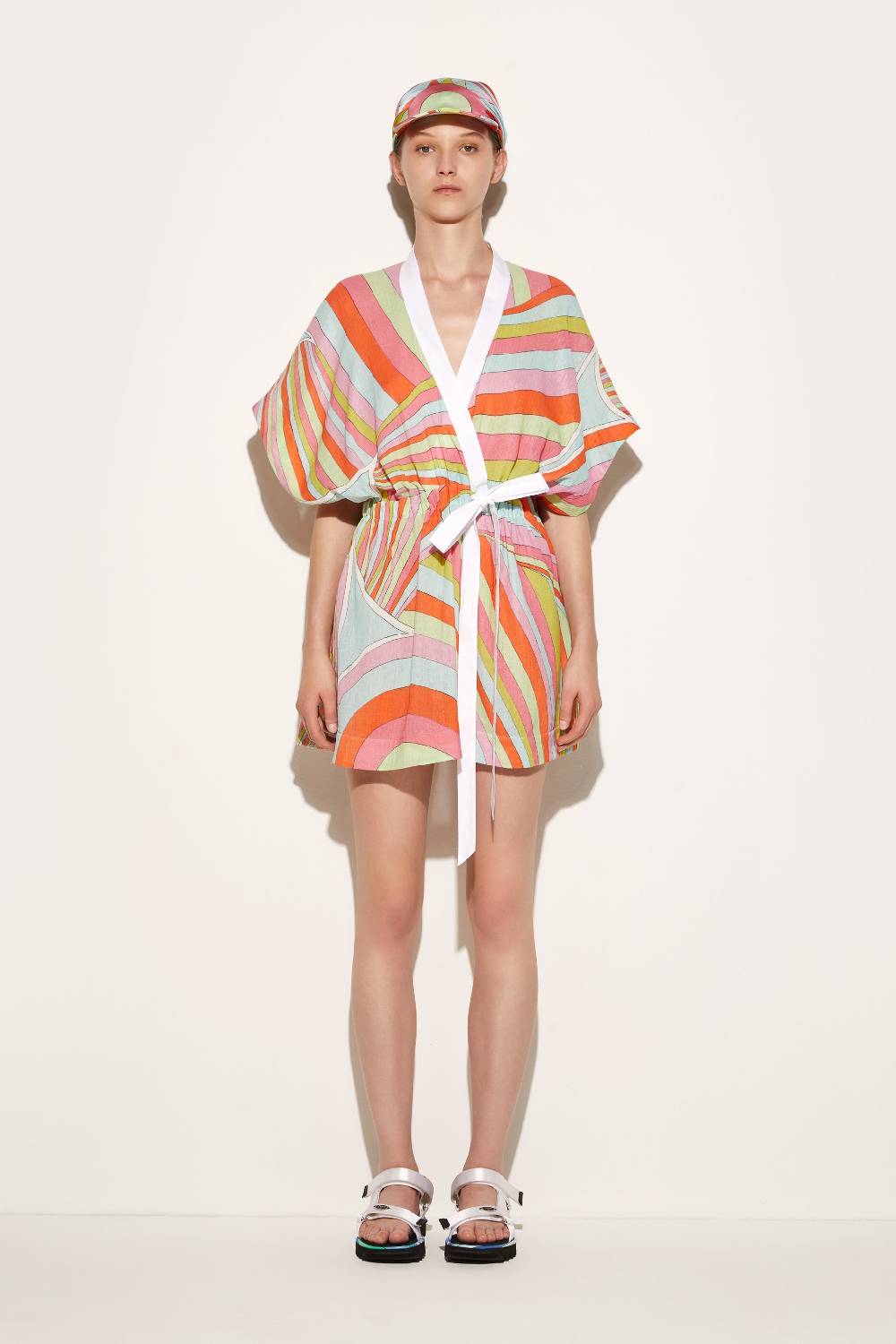 Pucci Mini abito con stampa Iride Moda
