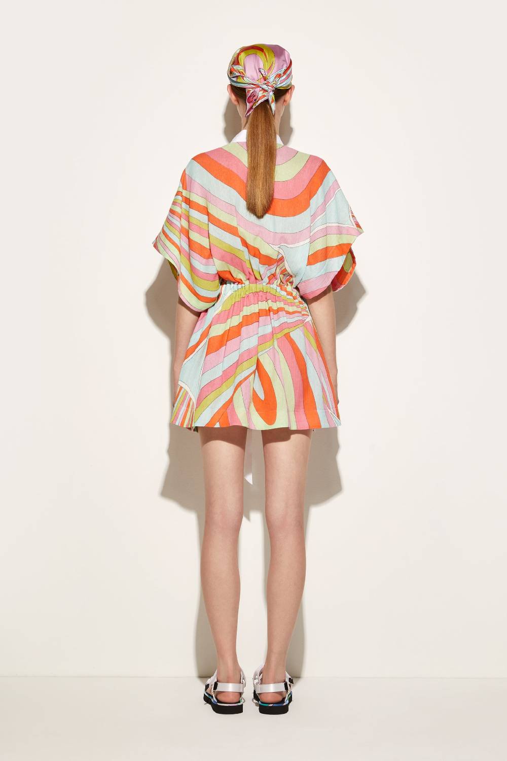 Pucci Mini abito con stampa Iride Moda
