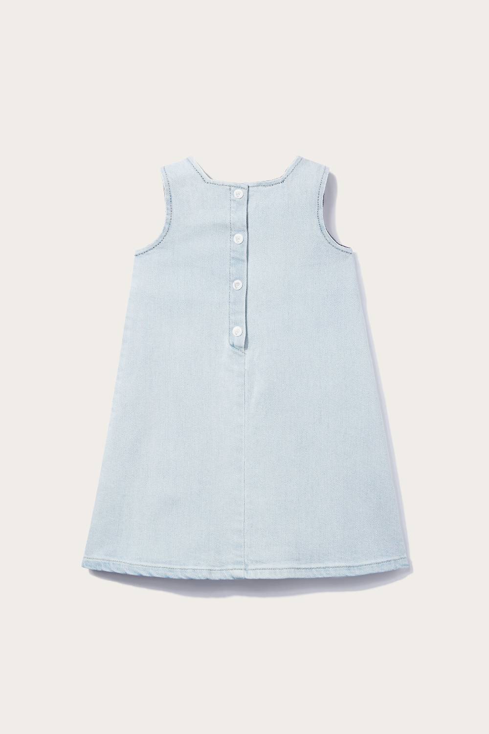 Pucci Abito in denim con inserti Marmo Nuovo