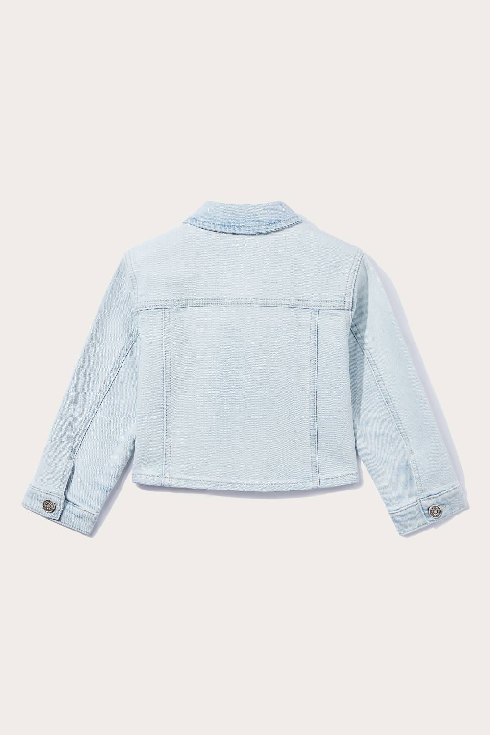 Pucci Giacca in denim con inserti Marmo Qualità