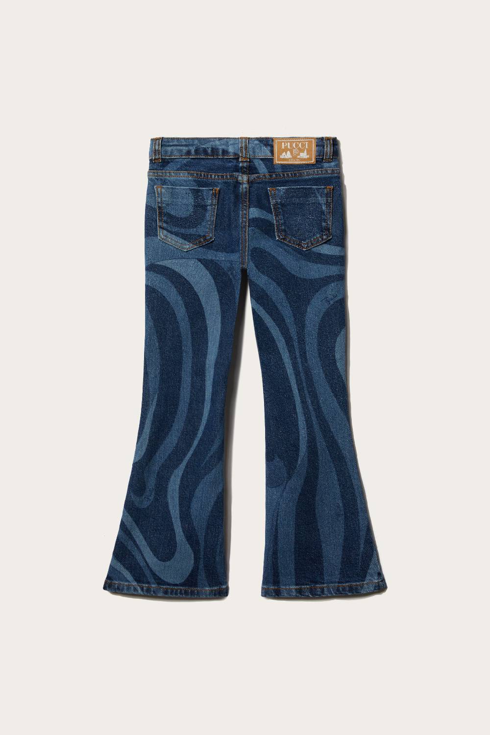 Pucci Marmo-Print Flared Jeans Spedizione Gratuita