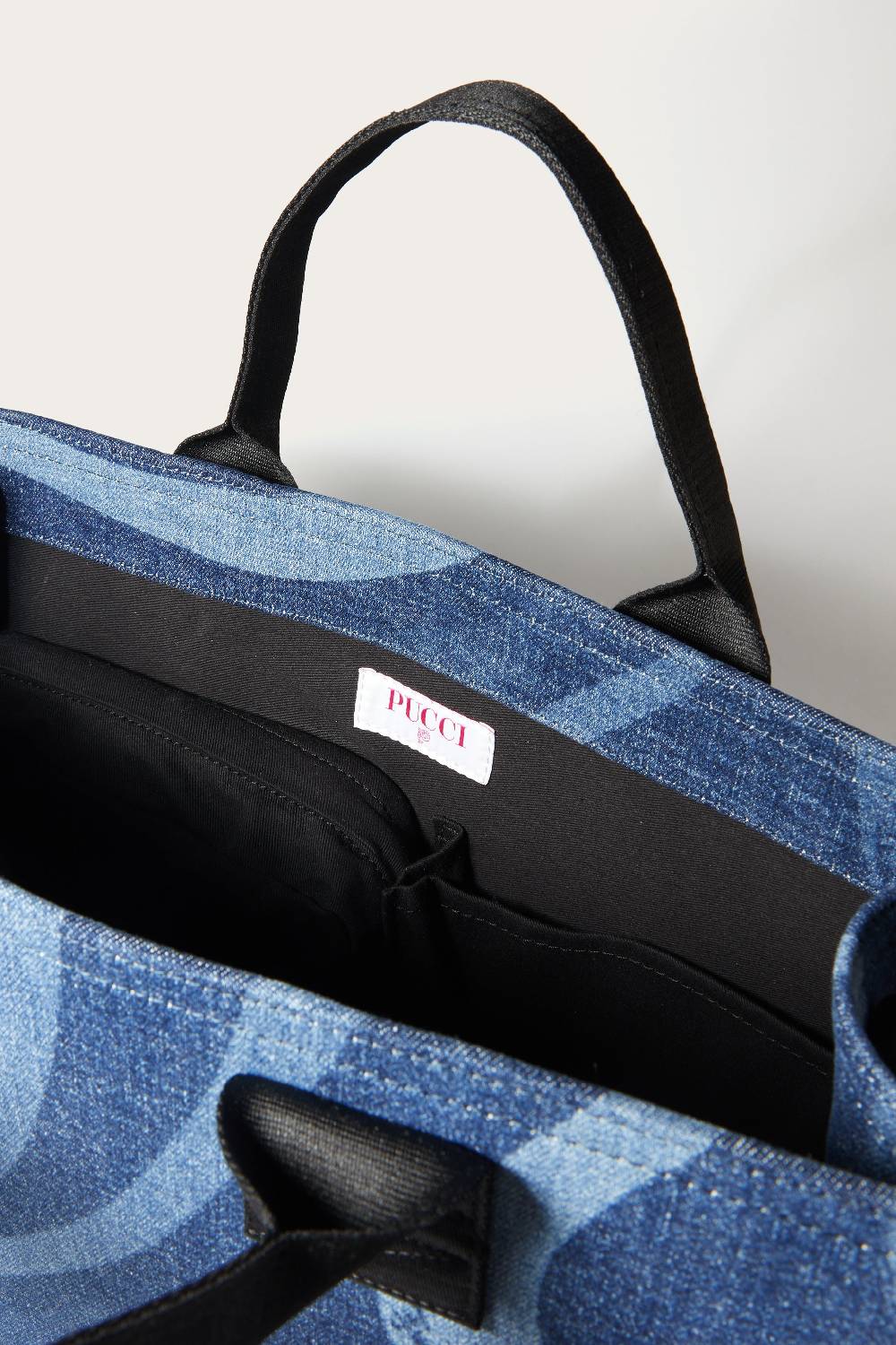 Pucci Marmo-Print Denim Changing Bag Soddisfazione Garantita