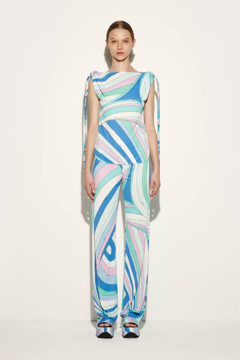 Pucci Top con stampa Iride Sconto