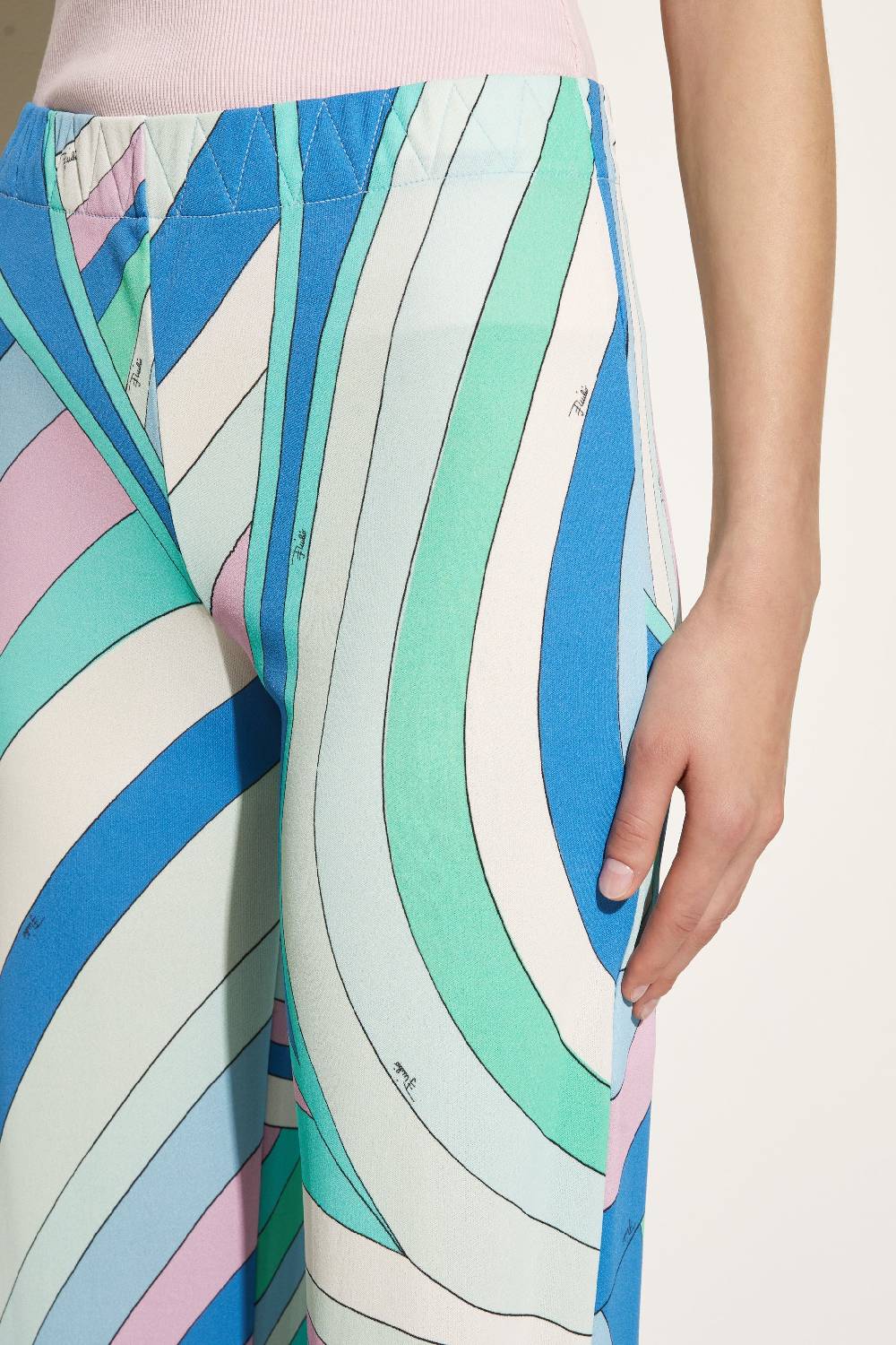 Pucci Pantaloni con stampa Iride Offerta