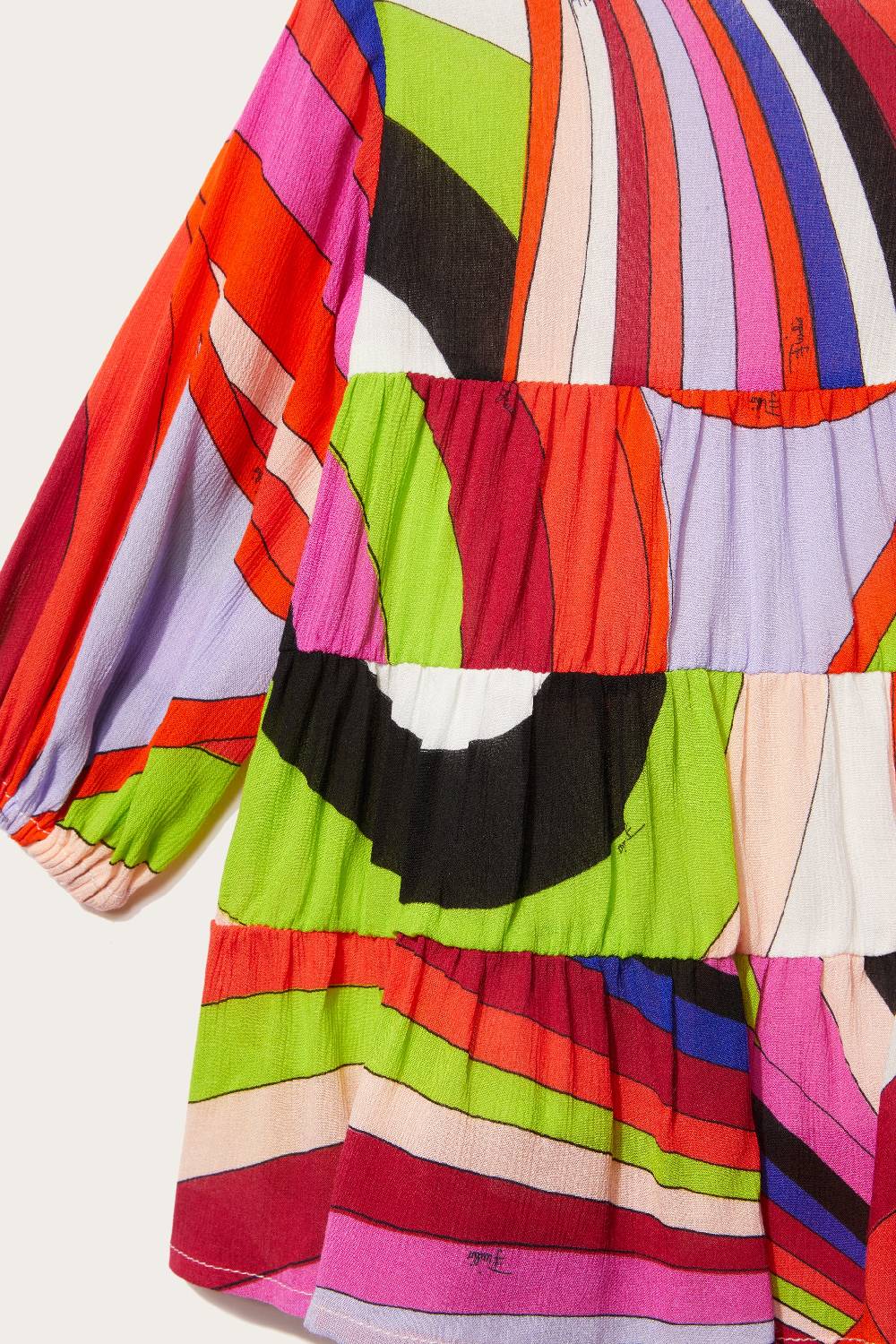 Pucci Iride-Print Dress Vendite Flash