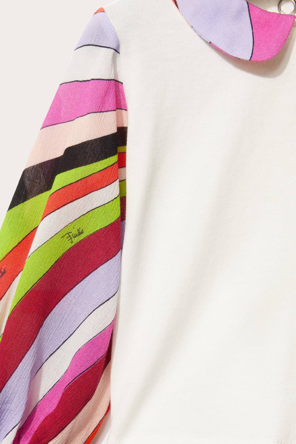Pucci Iride-Print Cotton Top Nuovo