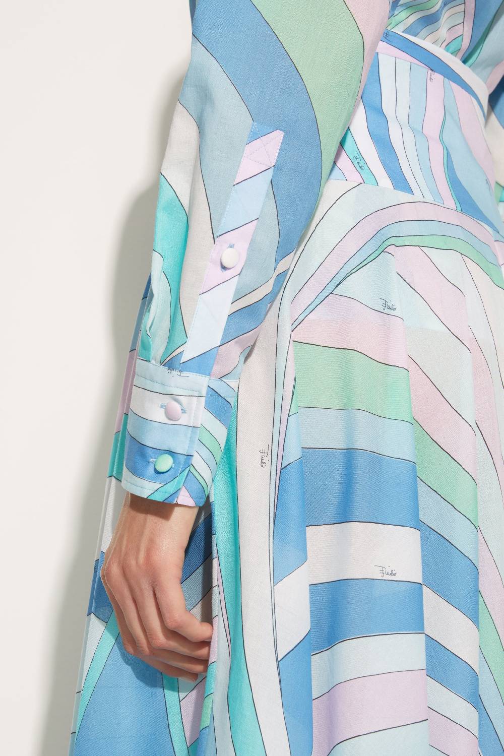Pucci Camicia con stampa Iride Qualità