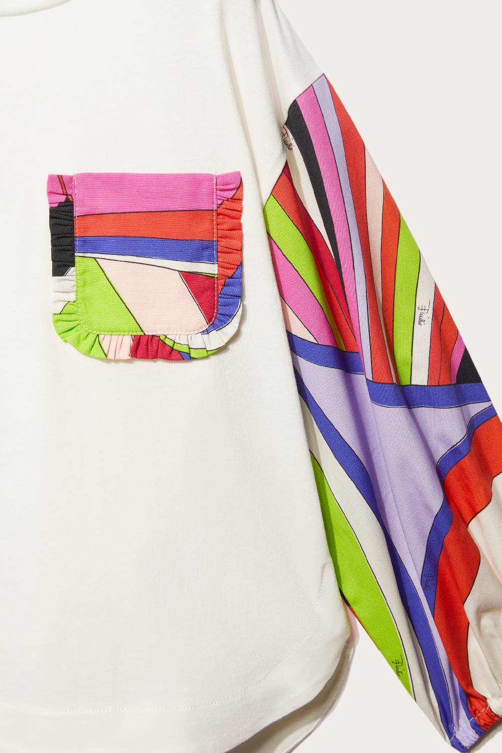 Pucci Iride-Print Cotton Top Convenienza