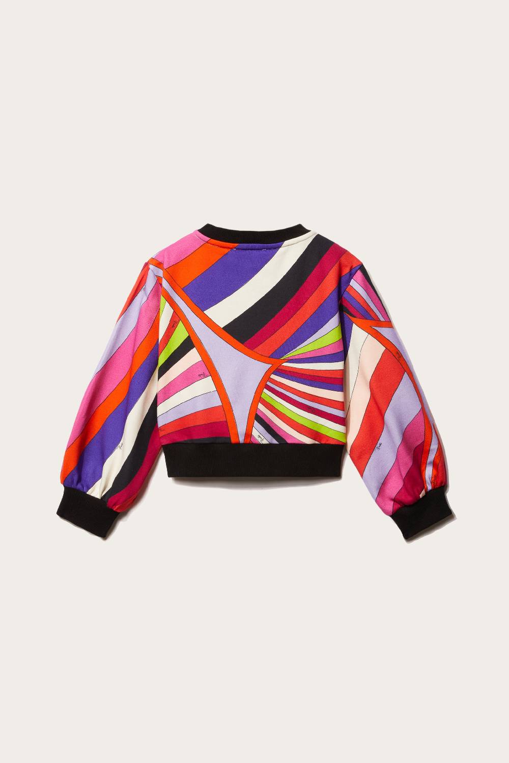 Pucci Iride-Print Cotton Sweatshirt Sconto