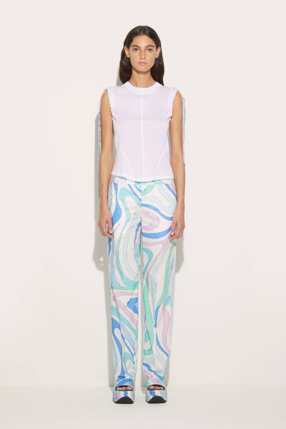 Pucci Pantaloni con stampa Marmo Economico