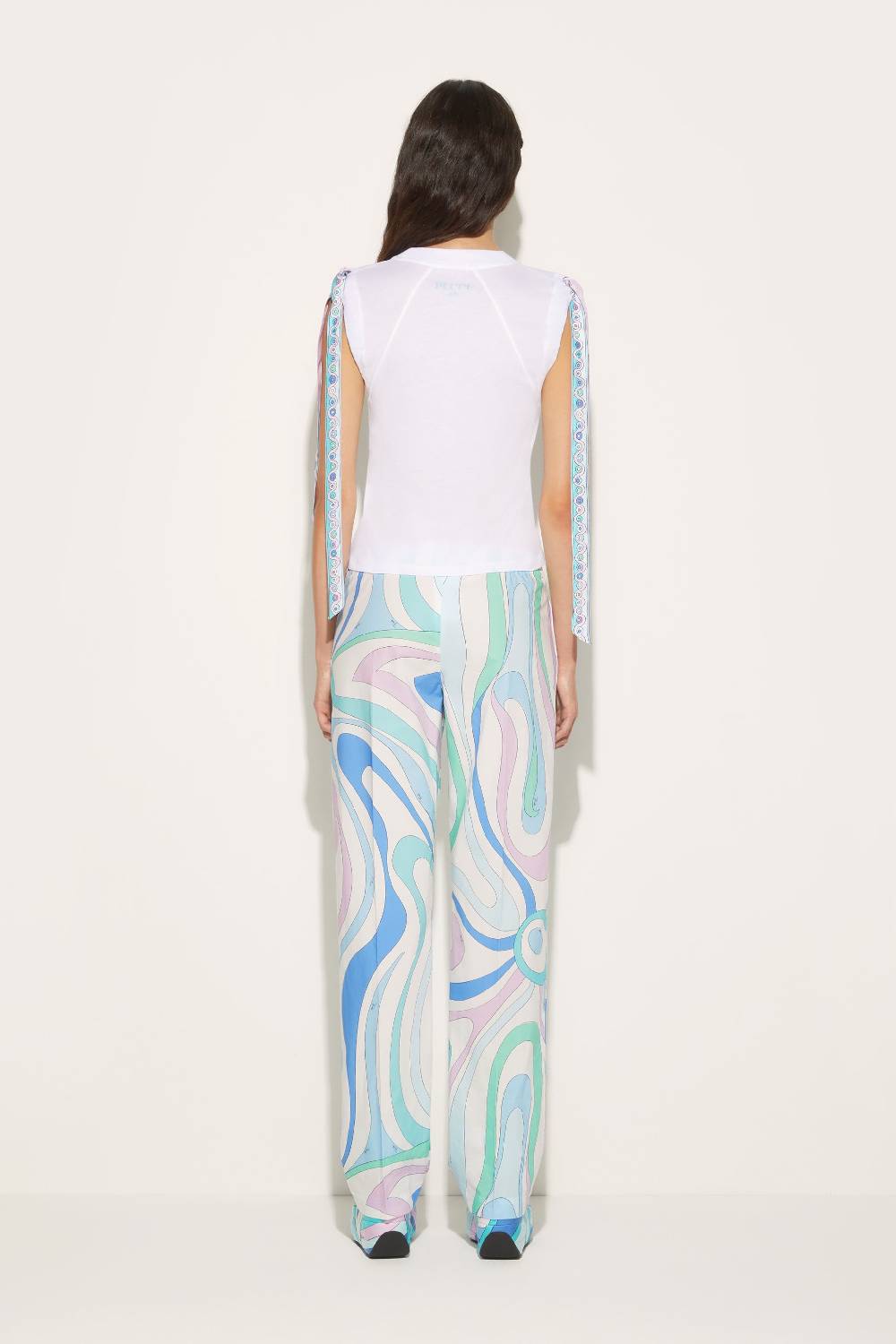 Pucci Pantaloni con stampa Marmo Economico