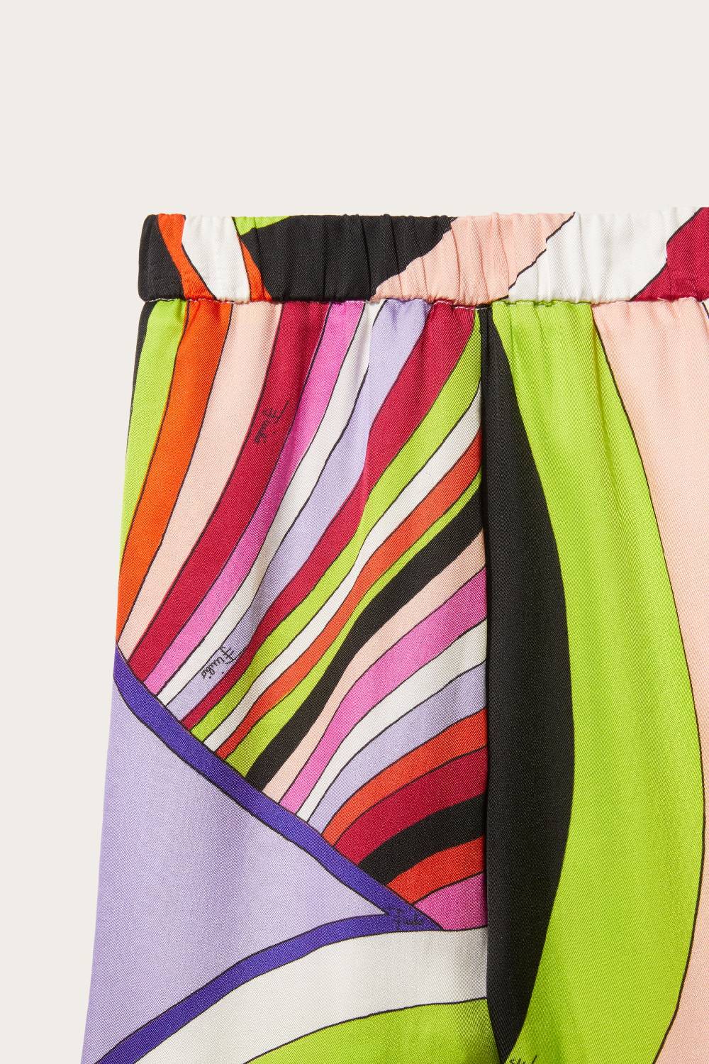 Pucci Iride-Print Trousers Moda