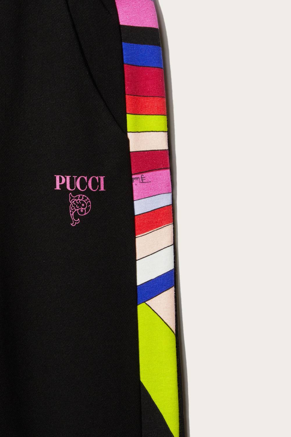 Pucci Iride-Print Cotton Sweatpants Italy