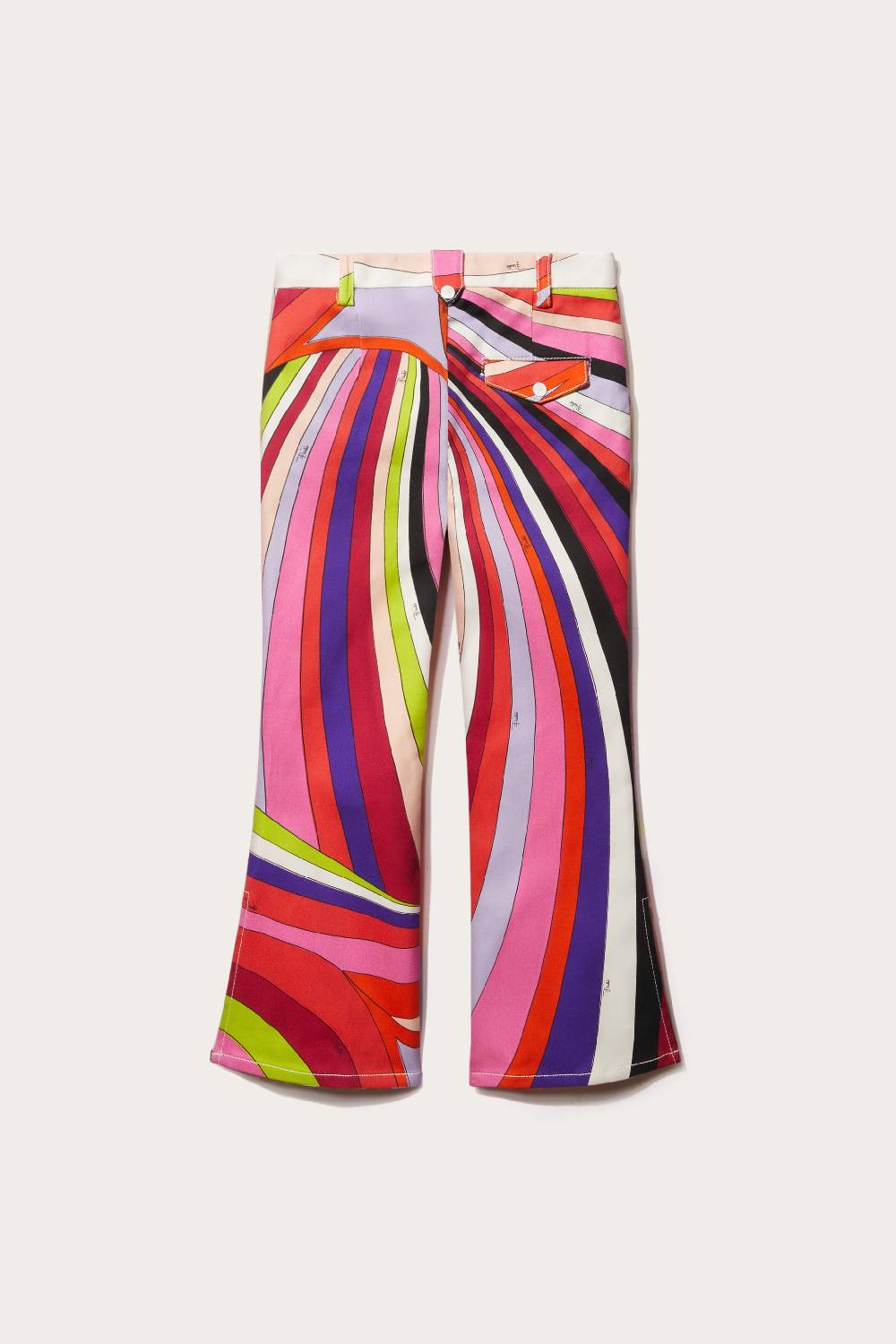 Pucci Iride-Print Trousers Italia