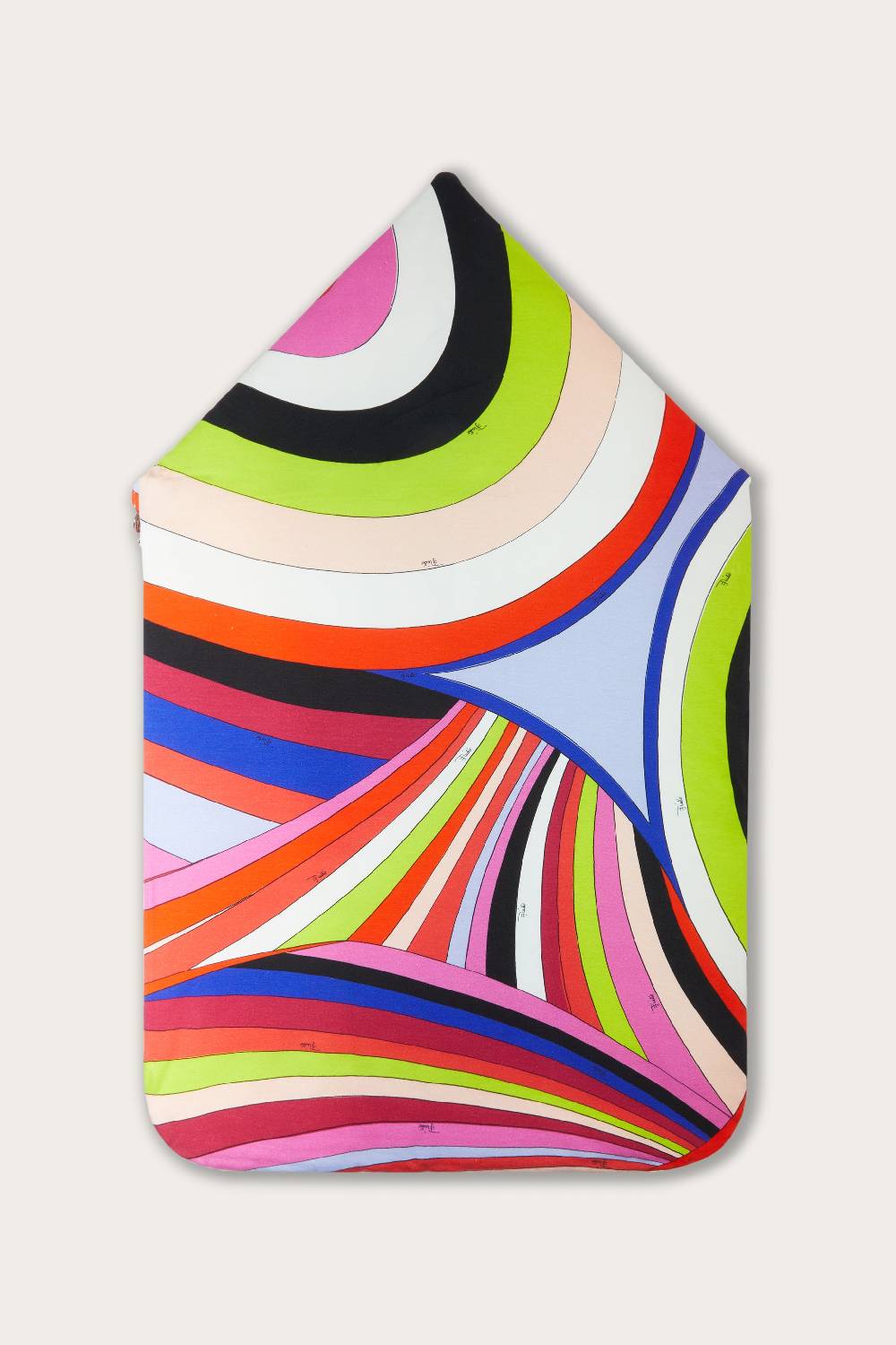Pucci Iride-Print Baby Sleeping Bag In Linea